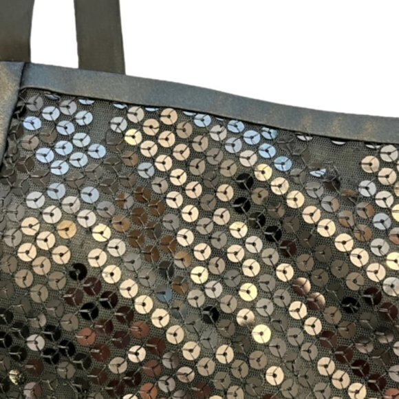 110 West DRESS SEQUINS CHIFFON WOMEN'S DRESS SIZE 12 Shiny Party Holiday - Picture 13 of 16